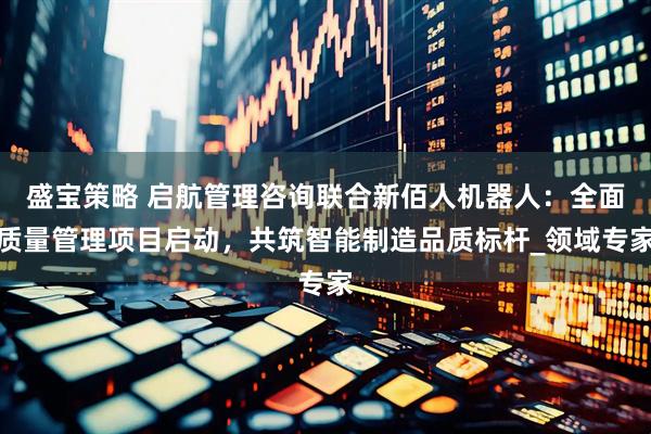 盛宝策略 启航管理咨询联合新佰人机器人：全面质量管理项目启动，共筑智能制造品质标杆_领域专家